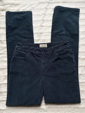 St Johns Bay Women's Corduroy Straight Fit Boot Cut Pants Size 6